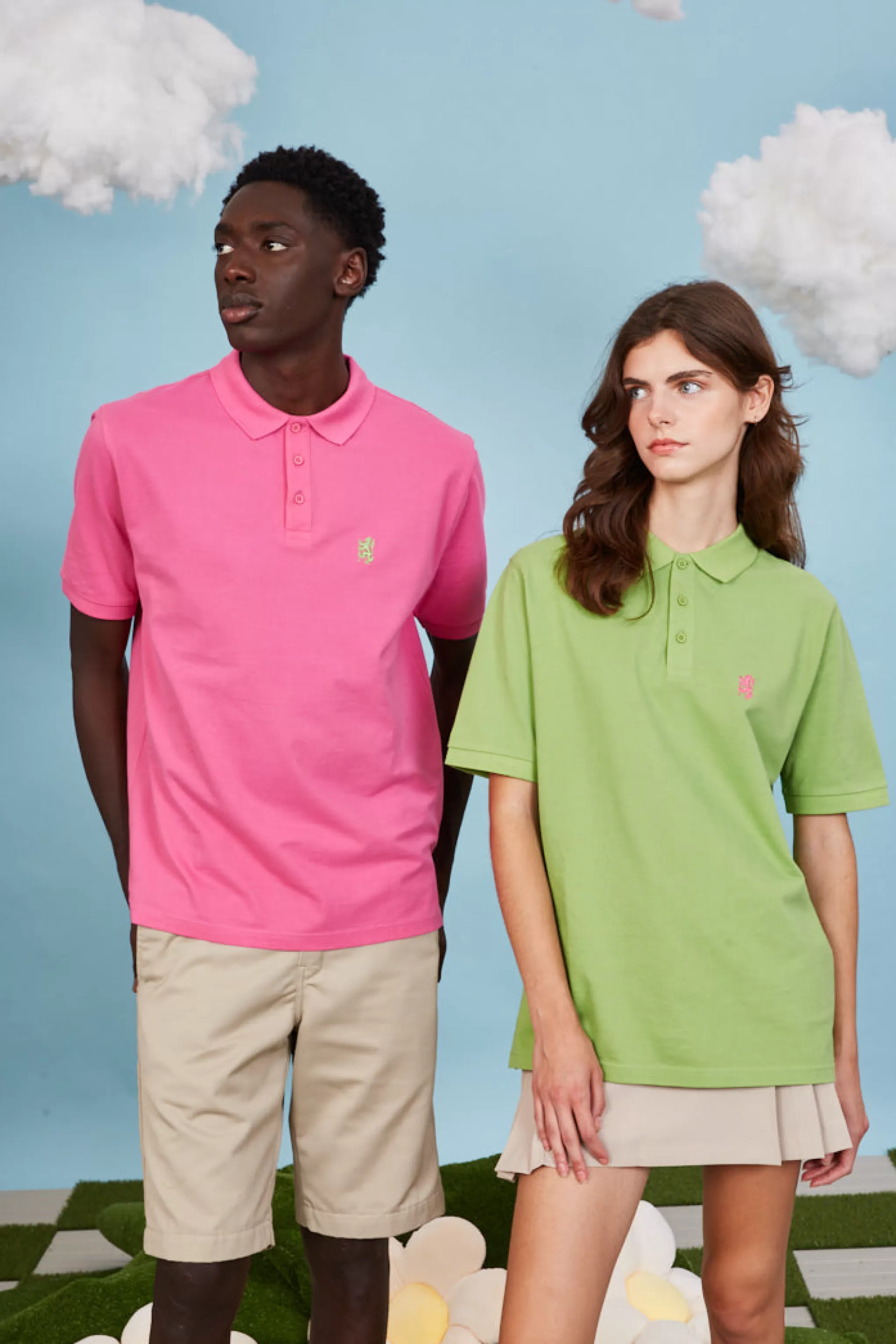 Flash Sale Cotton Heritage Golf Polo Shirt In Field Green Men Polo Shirts