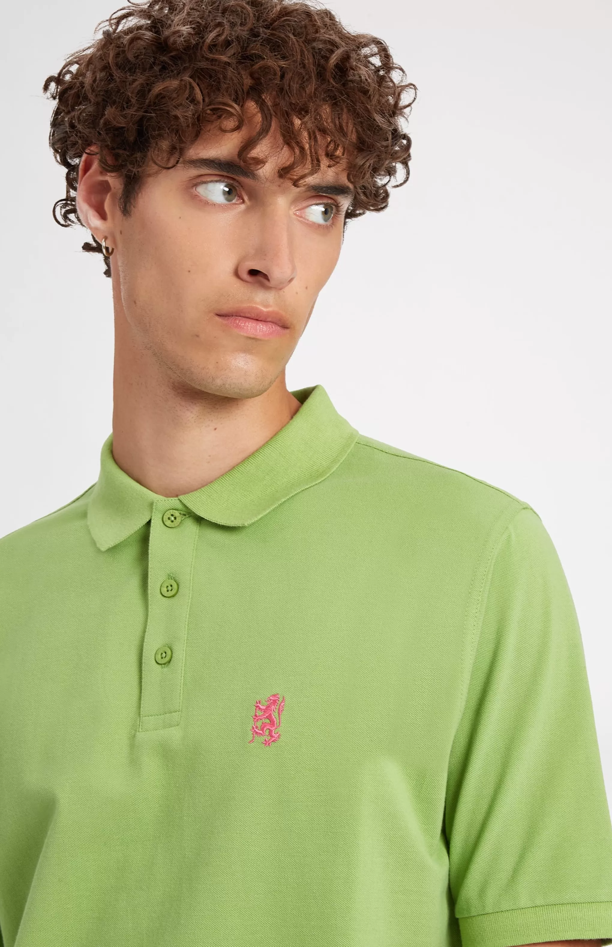 Flash Sale Cotton Heritage Golf Polo Shirt In Field Green Men Polo Shirts