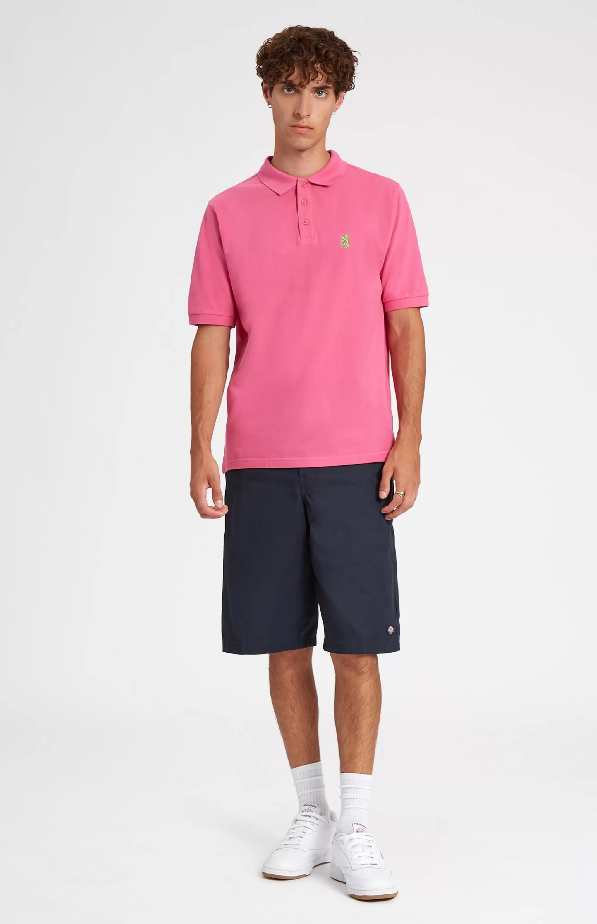 Discount Cotton Heritage Golf Polo Shirt In Heather Pink Men Cotton