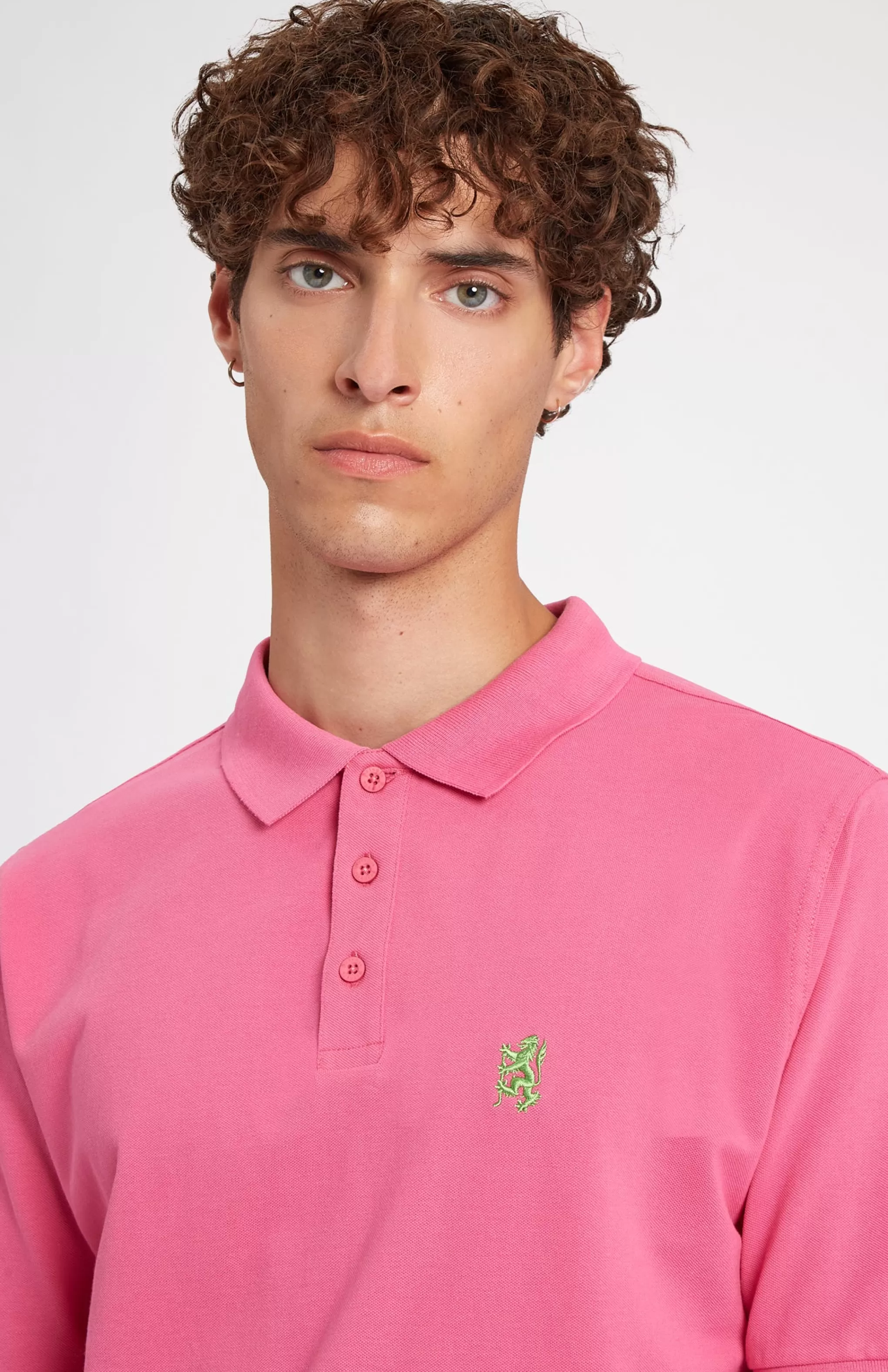 Discount Cotton Heritage Golf Polo Shirt In Heather Pink Men Cotton