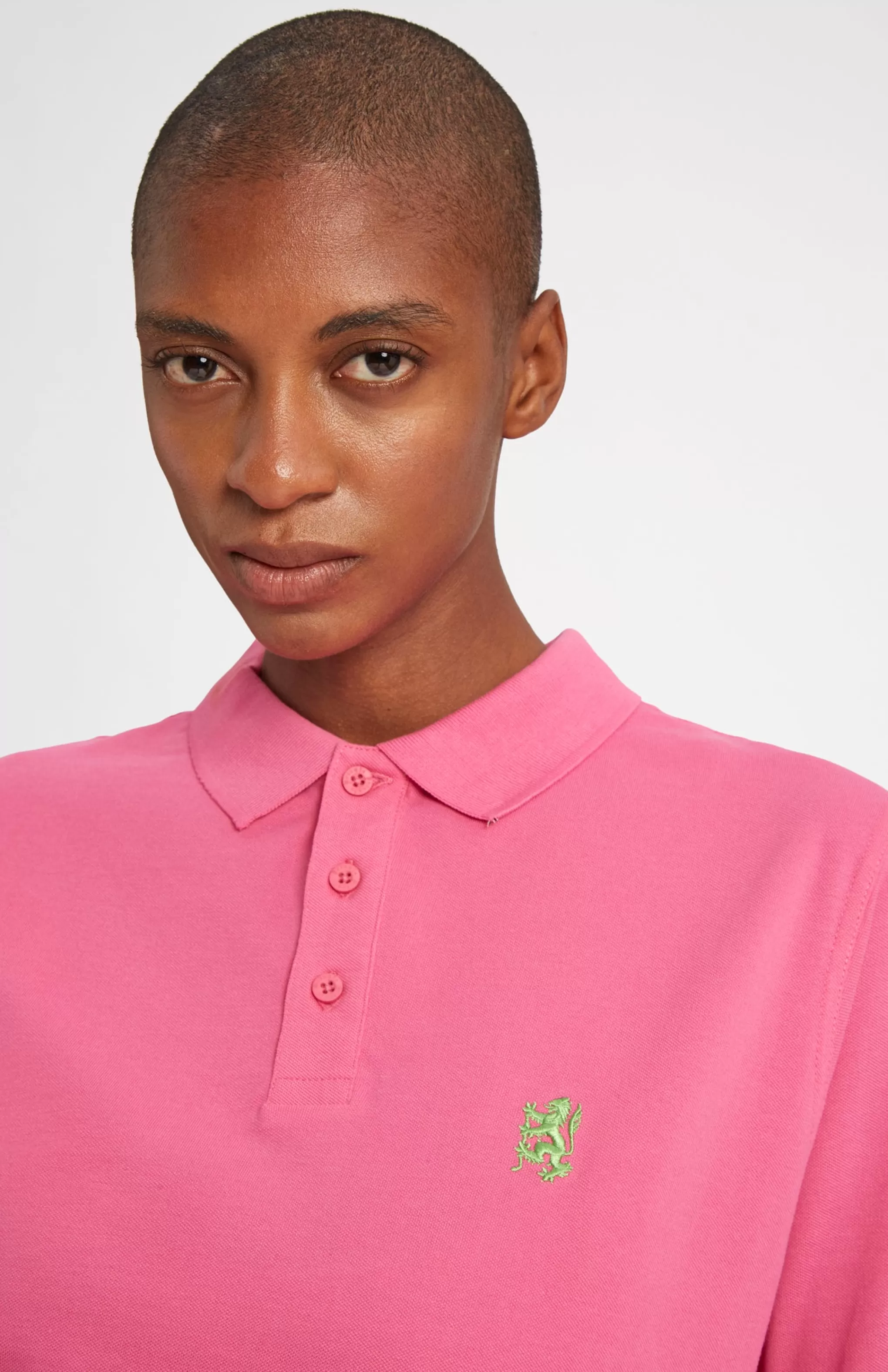 Best Cotton Heritage Golf Polo Shirt In Heather Pink Men Pringle Heritage Unisex Collections