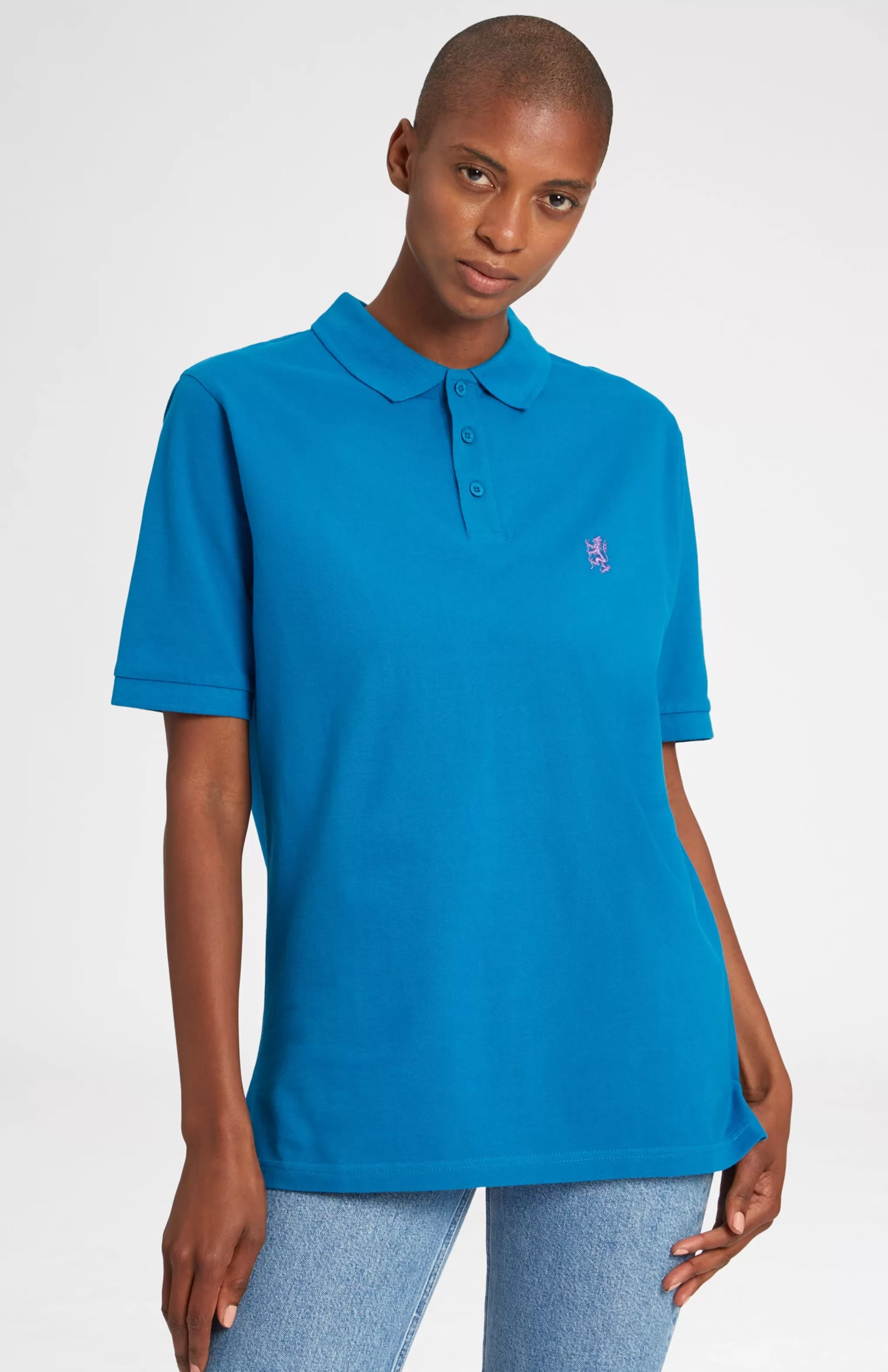 Online Cotton Heritage Golf Polo Shirt In Lagoon Men Cotton