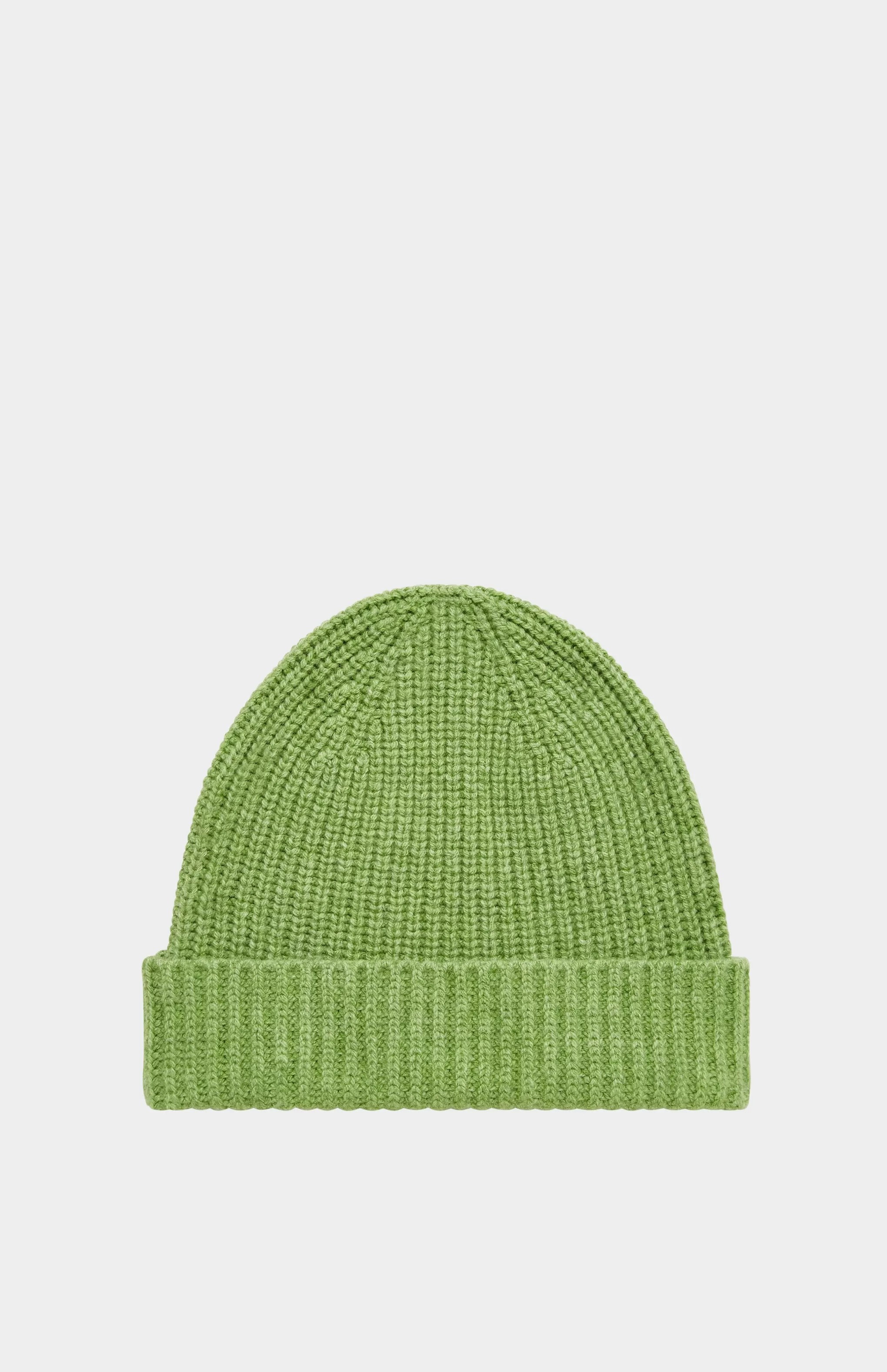 Cheap Lambswool Beanie In Field Green Men/Women Conscious Collection