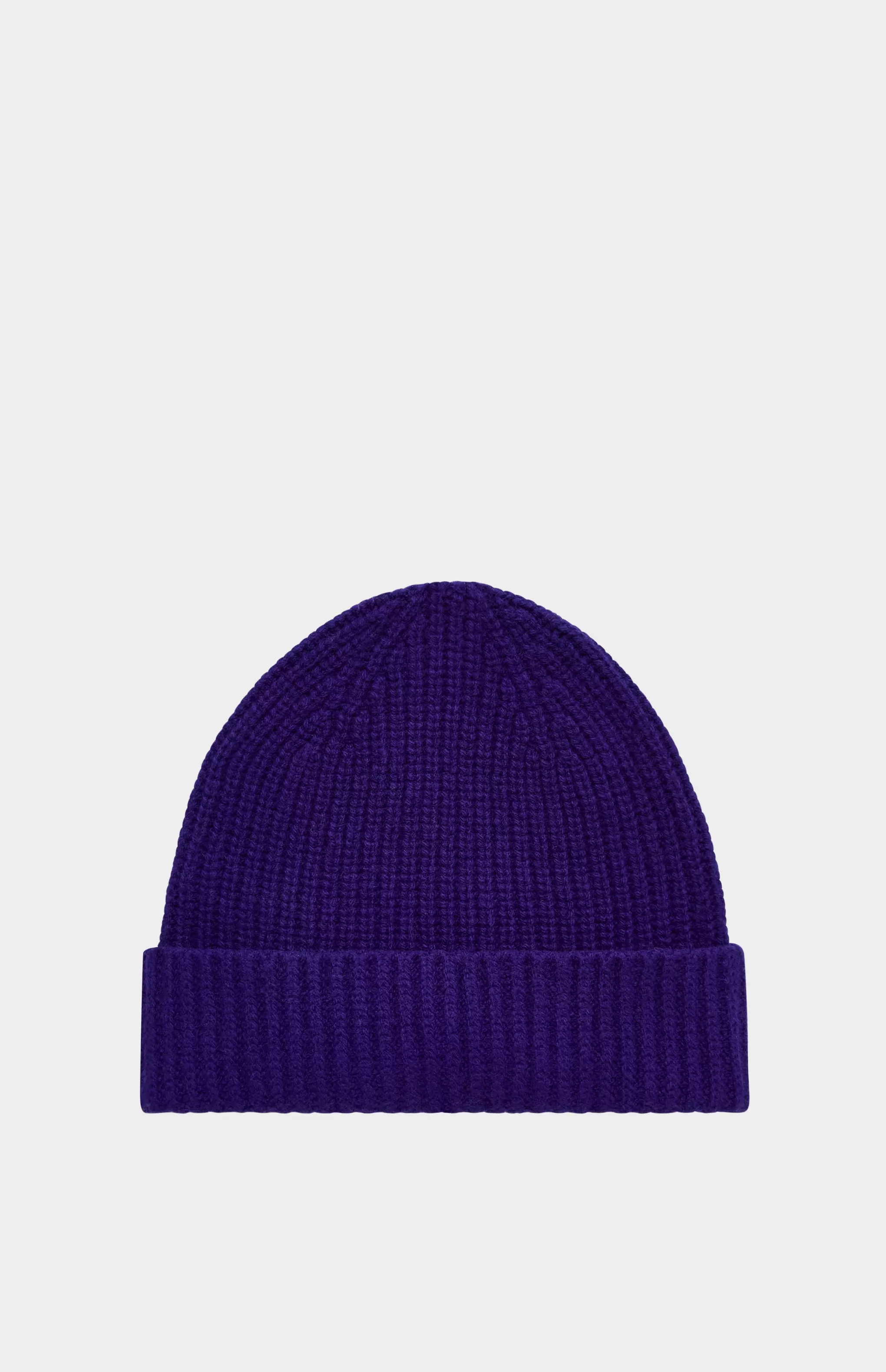 Shop Lambswool Beanie In Royal Blue Men Conscious Collection