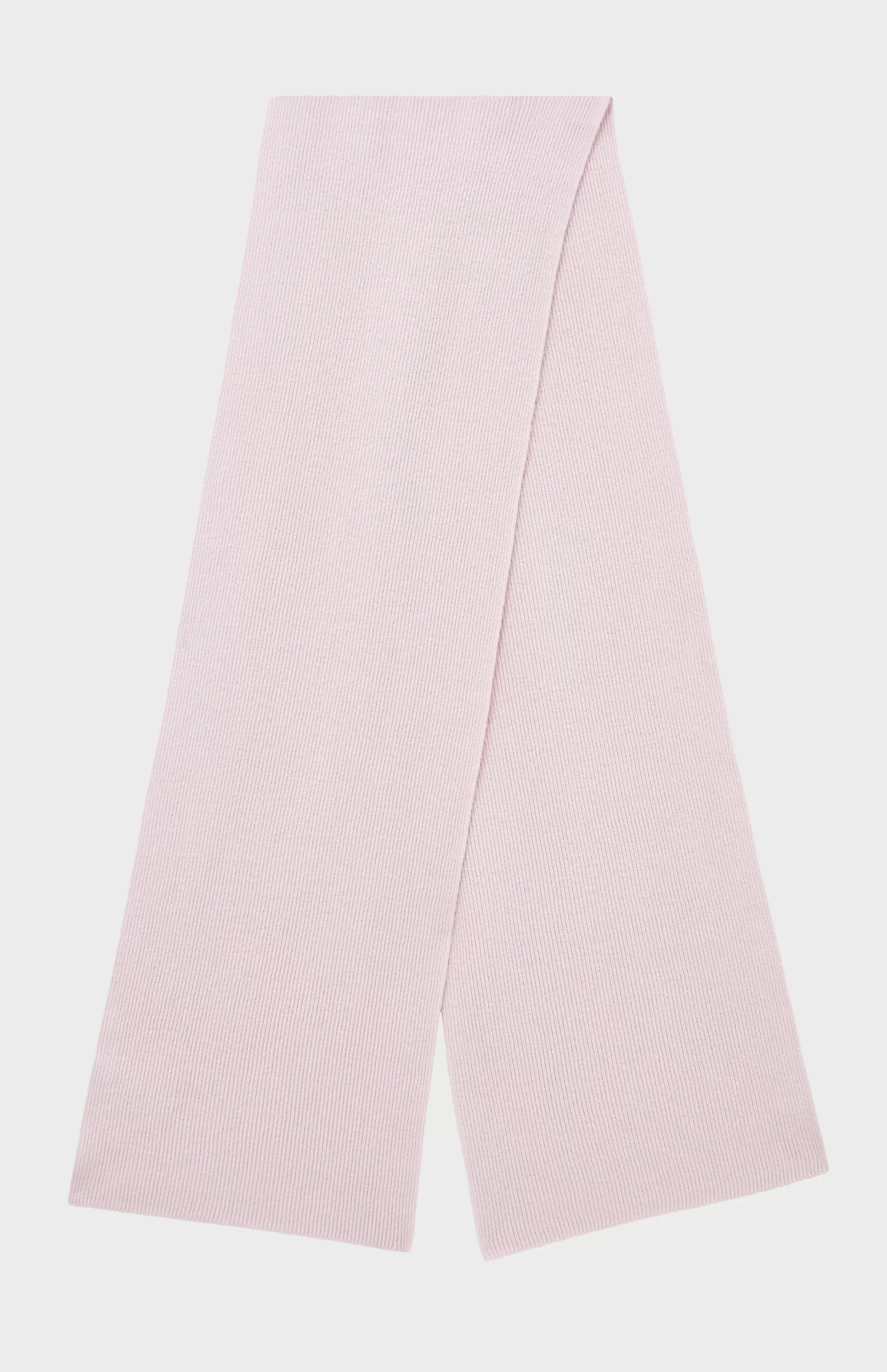 New Wool Cashmere Blend Scarf In In Powder Pink Men Scarves